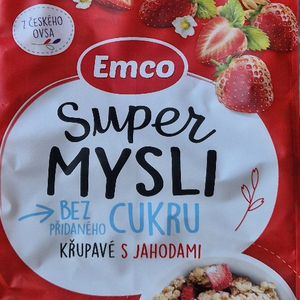 Emco Super Mysli křupavé s jahodami