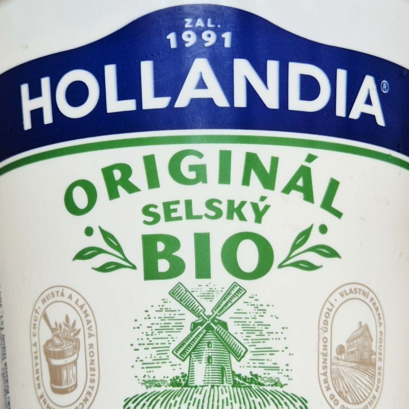 Hollandia BIO Selský jogurt bílý 3,5%