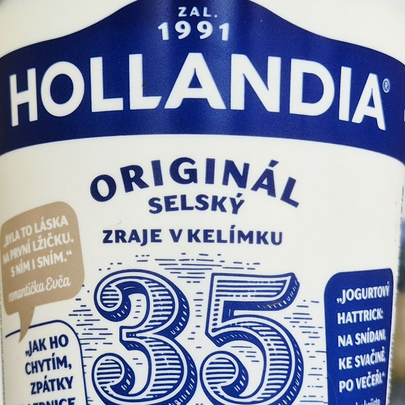 Hollandia Originál selský jogurt 3,5%