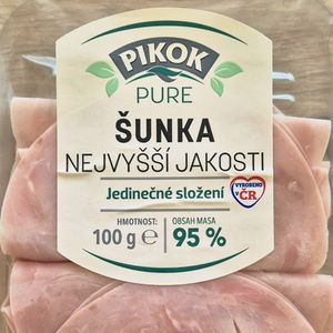 Šunka nejvyšší jakosti 95% Pikok Pure