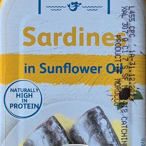 Sardinky ve slunečnicovém oleji