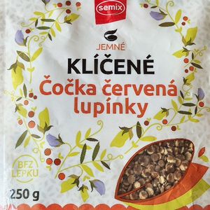 Semix Klíčené čočka červená lupínky