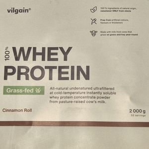 Vilgain 100% Whey Protein Cinnamon Roll